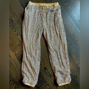 12th Tribe Sequin Jogger Pants